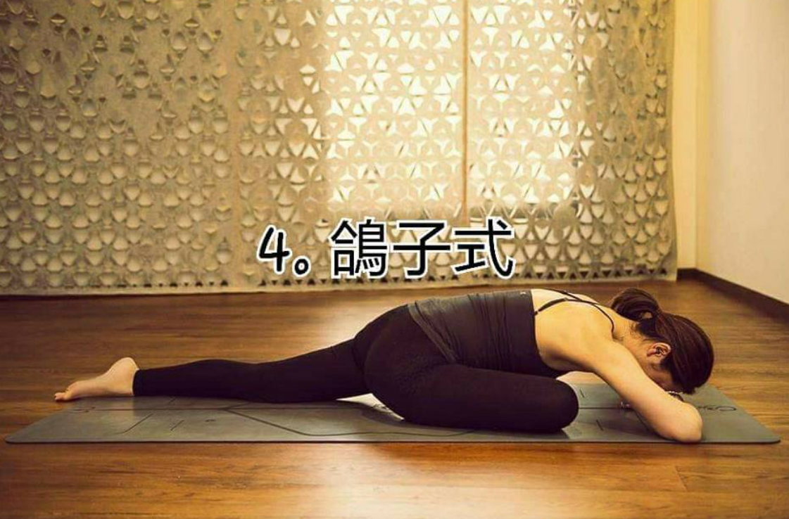 如果你每天坐着 8 个小时以上，你必须得来练它了!  第 4 张