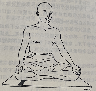 男至善式 Siddhasana(accomplished pose for men)  男至善式 Siddhasana accomplished men 第 1 张