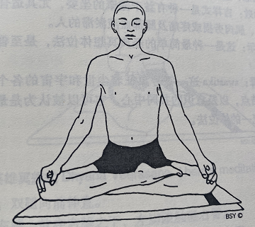 吉祥式 Swastikasana(auspicious pose)  第 1 张