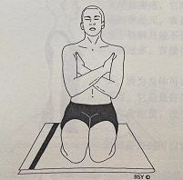 呼吸平衡式 Padadhirasana (breath balancing pose)  breath pose 第 1 张