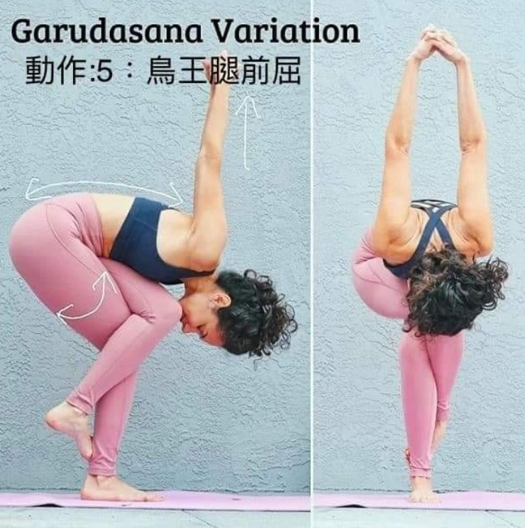 20 个常见体式“力的走向图”，练瑜伽知道如何发力很重要!  第 5 张