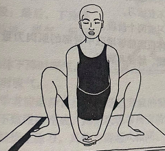 蹲起式 Utthanasana(squat and rise pose)  蹲起式 Utthanasana squat pose 第 1 张