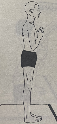 祈祷式 Pranamasana(prayer pose)  祈祷式 Pranamasana prayer pose 第 1 张