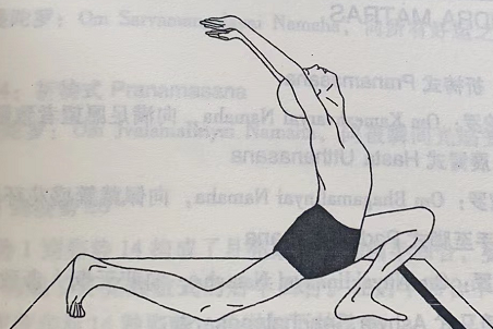 半月式 Ardha Chandrasana (half moon pose) 