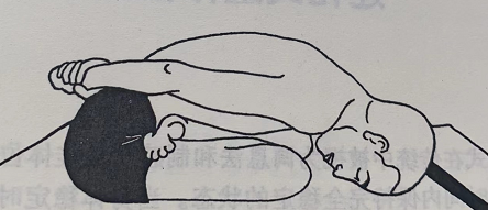 心灵合一式 Yogamudrasana (psychic union pose) 