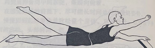 半蝗虫式 Ardha Shalabhasana (half locust pose)  增强背部力量 练习专注力 第 2 张