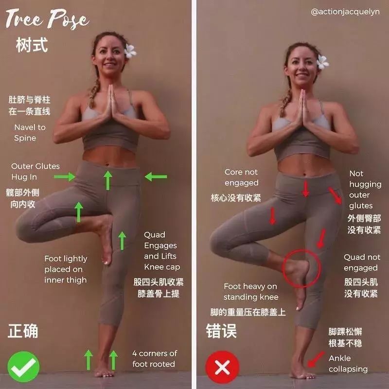 30 个瑜伽体式“力的走向图”，精准正位很重要（收藏级）  第 3 张