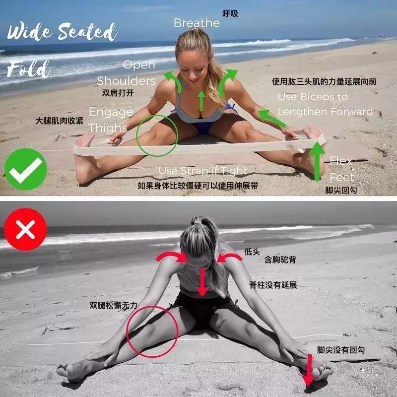 30 个瑜伽体式“力的走向图”，精准正位很重要（收藏级）  第 10 张