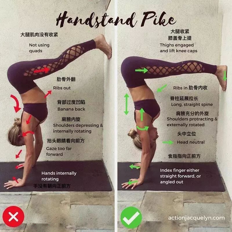 30 个瑜伽体式“力的走向图”，精准正位很重要（收藏级）  第 30 张