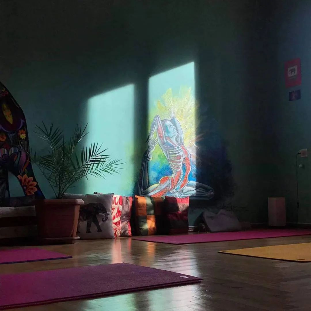 如果你家有属于自己的 4㎡，练瑜伽再也不会偷懒了!  流瑜伽 瑜伽体式序列 三脉七轮 相互锻炼 第 5 张