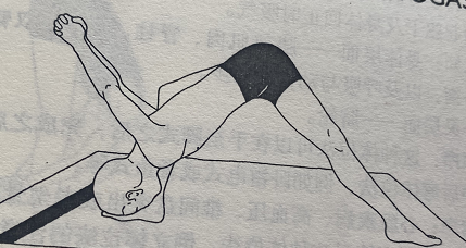 头至脚趾式 Sirsha Angustha Yogasana(head to toe pose)  头至脚趾式 腘绳肌拉伸 食欲 腹部疾病 腰部脂肪 第 1 张