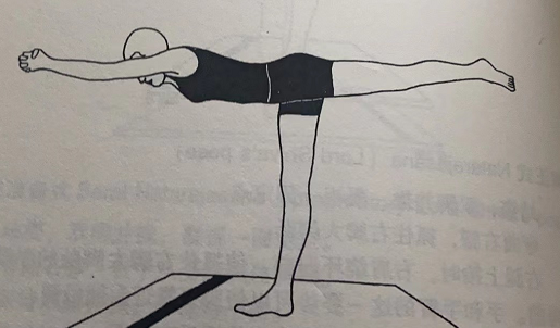 单腿平衡式Eka Padasana(one foot pose）