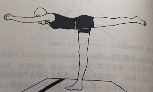 单腿平衡式Eka Padasana(one foot pose)