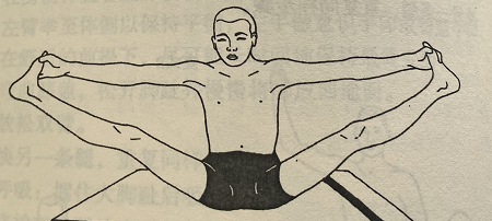 竖脊式Merudandasana(spinal column pose)