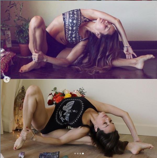 她坚持瑜伽 10 年, 身材赛过女儿, 一起美到老… 第 14 张 她坚持瑜伽 10 年, 身材赛过女儿, 一起美到老… 第 14 张