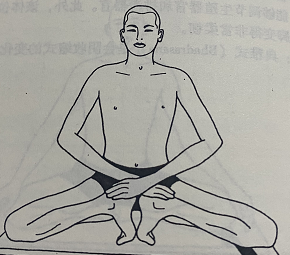  格拉克纳式 Gorakshasana(Yogi Gorakshnath's pose)  根轮 冥想 格拉克纳式 Gorakshasana Yogi pose 第 1 张
