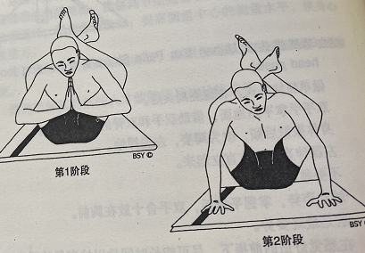 双腿绕头式 Dwi Pada Sirasana(two feet to head pose)  Sirasana two pose 第 1 张