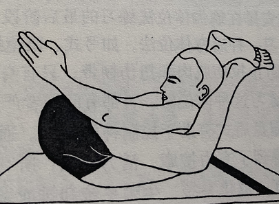 双腿盘肩式 Dwi pada kandharasana (two-legged shoulder pose)  瑜伽放松体式 two-legged pose 第 1 张